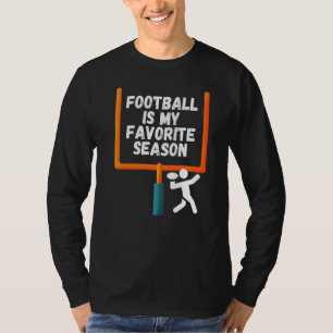 Camiseta Dia do Jogo Memorial da Época de Futebol Engraçado