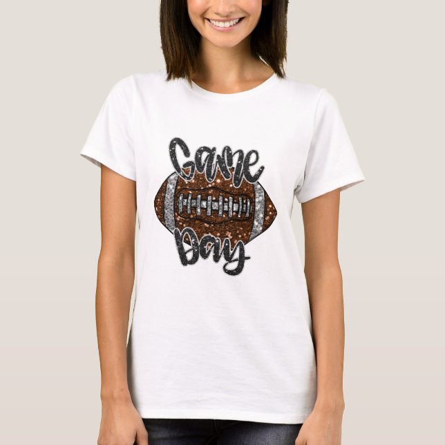 Camiseta Dia do Jogo Pegbyll Bling Bling Fall Fall (Frente)