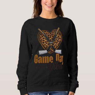 Camiseta Dia do Jogo Vibas Mulheres Mãe Sangrando Leopard H