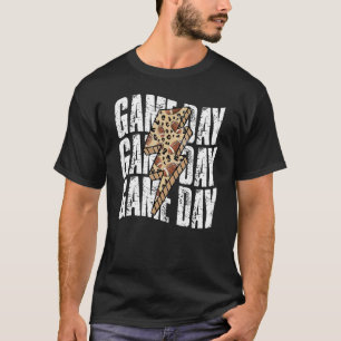 Camiseta Dia do Jogo Vibes Leopard Americano de Futebol