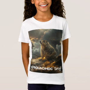 CAMISETA DIA DO MARMOTA - FELIZ DIA DO MARMOTA