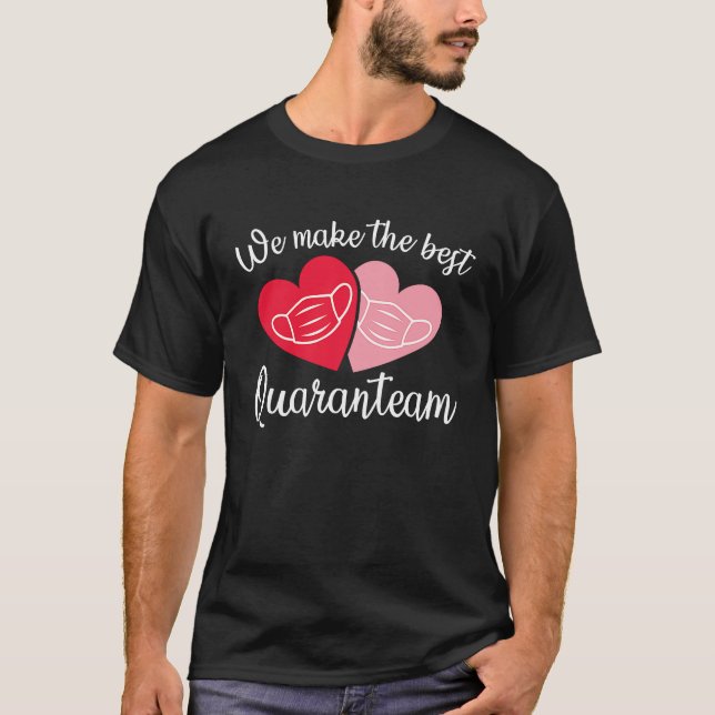 Camiseta Dia do Melhor Quarentena Valantine (Frente)