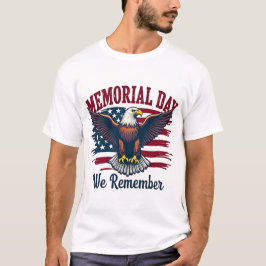 Camiseta Dia do Memorial Patriótico