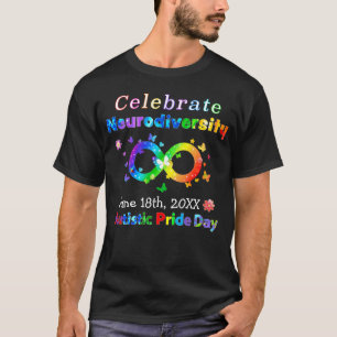 Camiseta Dia do Orgulho Autista da Neurodiversidade