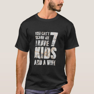 Camiseta Dia do Pai Eu Tenho 7 Crianças E Uma Mulher Papá P