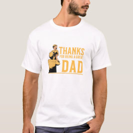 Camiseta Dia do Pai, Obrigados por ser um pai excelente