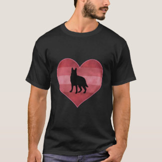 Camiseta Dia do Pastor Alemão que Ele Ama