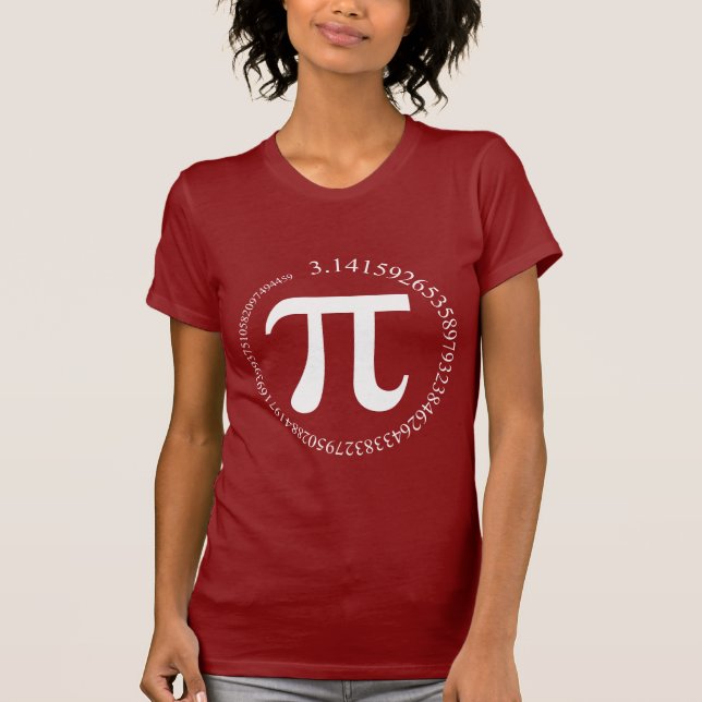 Camiseta Dia do Pi (π) (Frente)