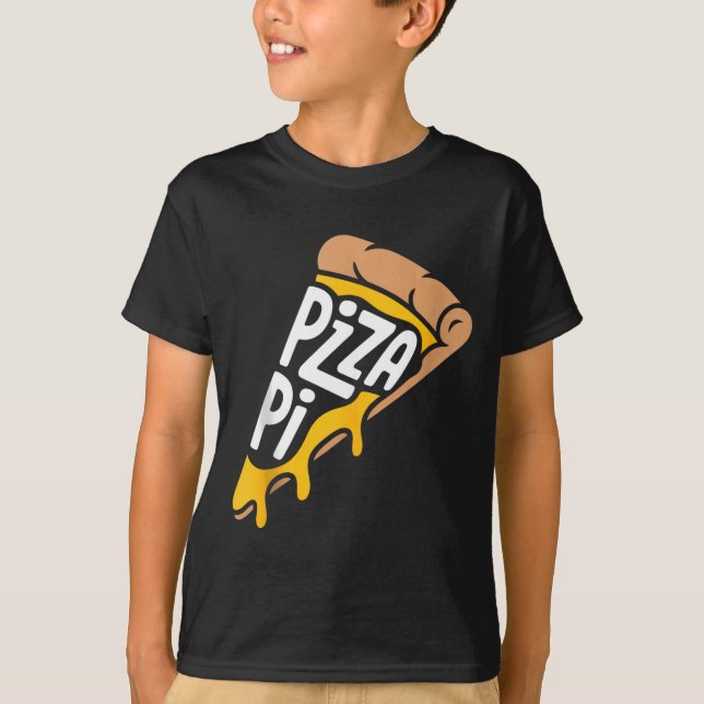 Camiseta Dia do Pi 14 de Março Matemática Nerd Torta Comida (Frente)