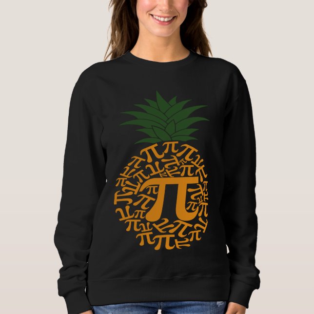 Camiseta Dia do Pi Abacaxi 3 14 Matemática  Professor Nerd  (Frente)