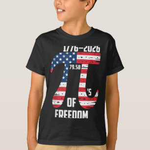 Camiseta Dia do Pi Bandeira Americana Patriótica Matemática