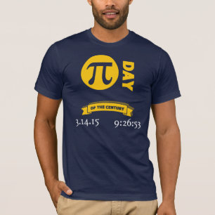 Camiseta Dia do Pi do século