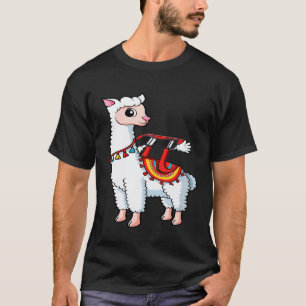 Camiseta Dia do Pi Llama 314 Símbolo Fã de Matemática Men