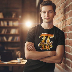 Camiseta Dia do Pi Retro com o Poder de 3.14 Vintage Matemá