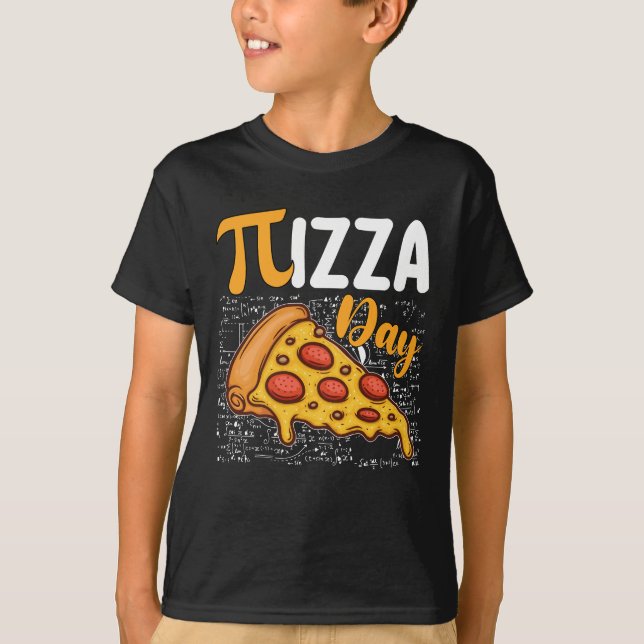 Camiseta Dia do Pizza Pi Amantes da Matemática Matemática (Frente)