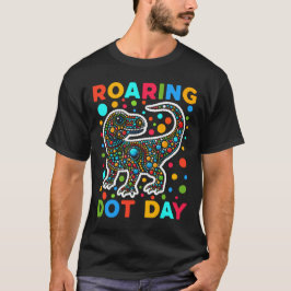 Camiseta Dia do Ponto Dinossauro em Raça