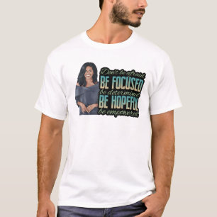 Camiseta Dia do Presidente da História Negra Michelle Obam