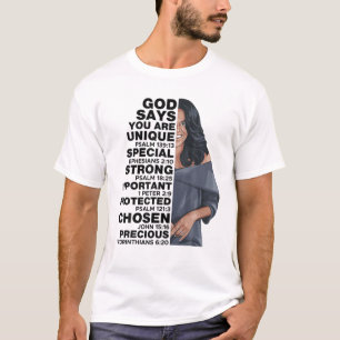 Camiseta Dia do Presidente da História Negra Michelle Obama