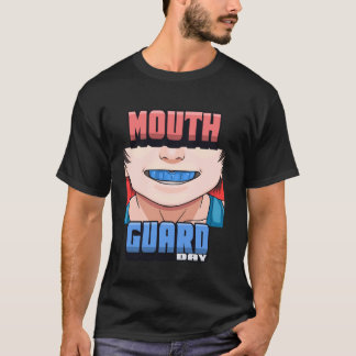 Camiseta Dia do Protetor Bucal Proteja Seus Dentes Protetor
