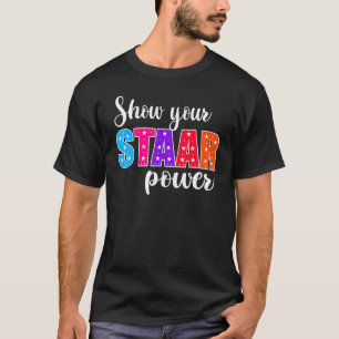 Camiseta Dia do Teste Mostre Seu Professor Estacionário
