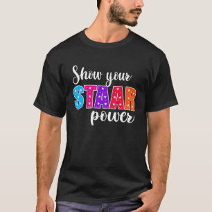 Camiseta Dia do Teste Mostre Seu Professor Estadual De Potê