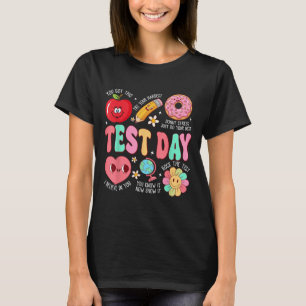 Camiseta Dia do Teste Rock O Teste Dia de Teste Motivaciona