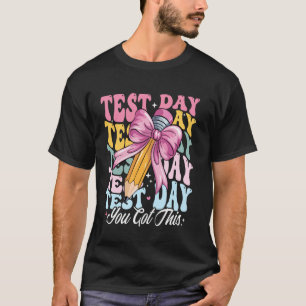 Camiseta Dia do Teste Rock O Teste Motivacional Professor V