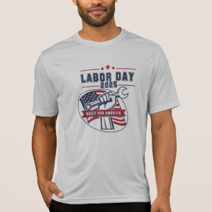 Camiseta Dia do Trabalhador 2025 EUA Fist