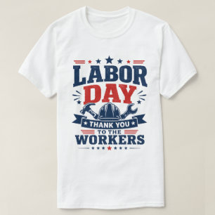 Camiseta Dia do Trabalhador Agradecimento aos Trabalhadores