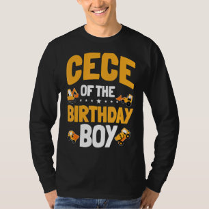Camiseta Dia Do Trabalhador De Construção De Meninos De Ani