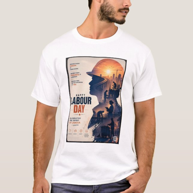 Camiseta Dia do Trabalho (Frente)