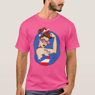 Camiseta Dia do Trabalho Unionista para Mulheres Rosie a Re