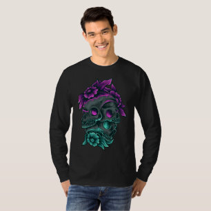 Camiseta Dia dos Adoráveis dos 3 Púrpura e Azul Mortos