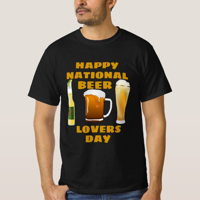 Camiseta Dia dos Amantes da Cerveja (Frente)
