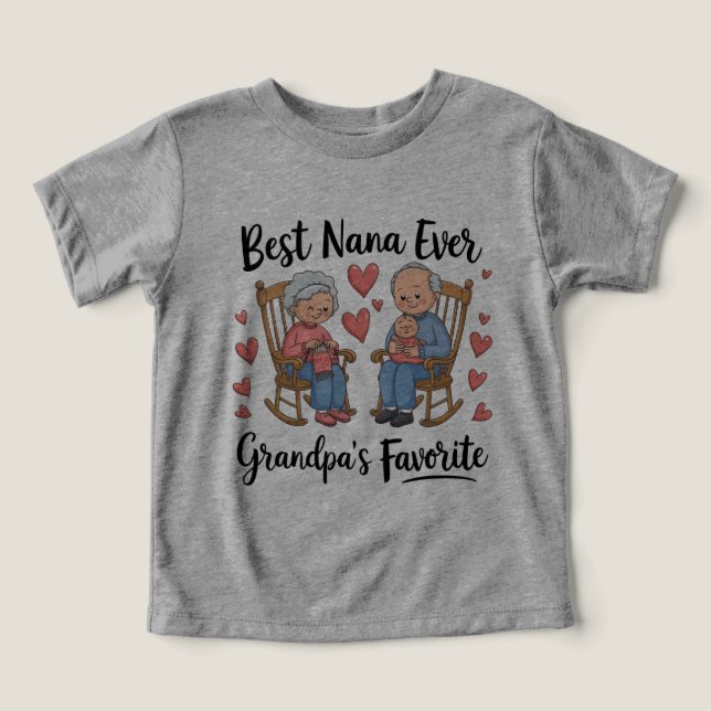 Camiseta Dia dos Avós (Design frontal)