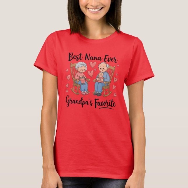 Camiseta Dia dos Avós (Frente)