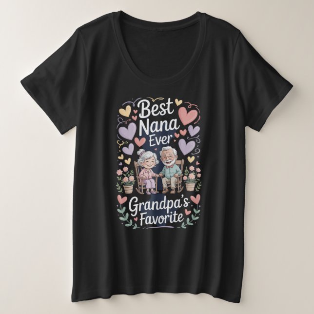 Camiseta Dia dos Avós (Frente do Design)