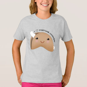 Camiseta Dia dos Biscoitos da Fortuna Kawaii