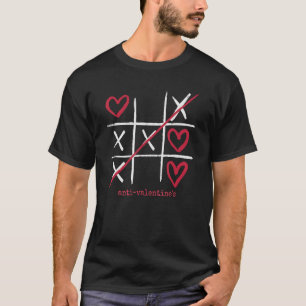 Camiseta Dia dos Corações e Cruzes Anti-Valentim