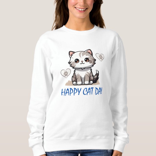 CAMISETA DIA DOS GATOS (Frente)