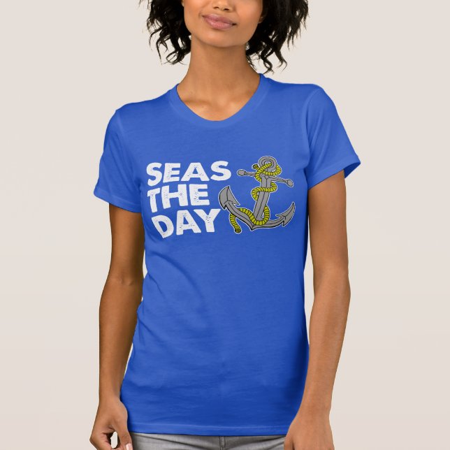Camiseta Dia dos Mares (A ESCURO) (Frente)