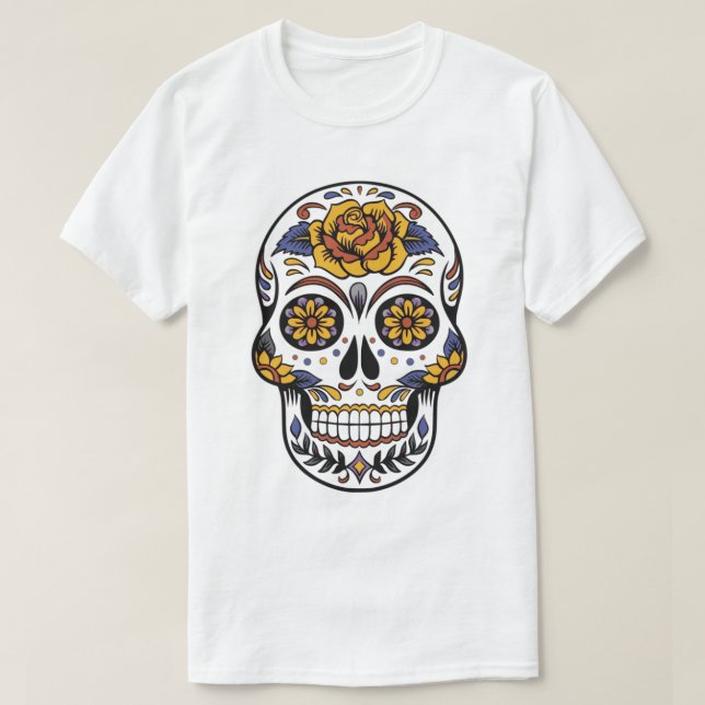 Camiseta Dia dos Mortos (Frente do Design)