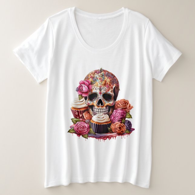 Camiseta Dia dos Mortos (Frente do Design)