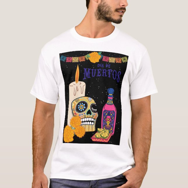 CAMISETA DIA DOS MORTOS (Frente)