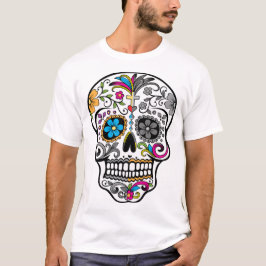 Camiseta Dia dos Mortos - Día De Los Muertos - Crânio de Aç