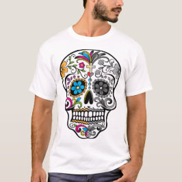 Camiseta Dia dos Mortos - Día De Los Muertos - Crânio de Aç