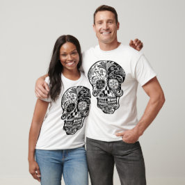 Camiseta Dia dos Mortos - Día De Los Muertos - Crânio de Aç