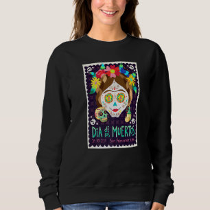 Camiseta Dia Dos Mortos Do Halloween Mexicano Calavera Suga