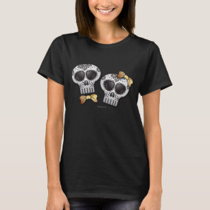 Camiseta Dia dos Mortos do Halloween Skull Dia de los Muert