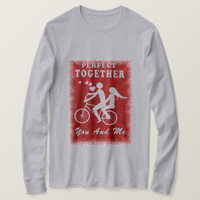 Camiseta Dia dos namorados (Frente do Design)